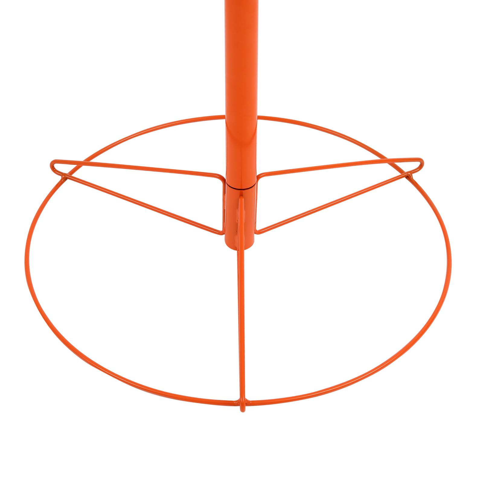 Cesta de disco de golf (24 canales, objetivo de golf de disco portátil, red de entrenamiento frisbee acero hierro, cesta práctica jardín parque camping fácil instalación exterior interior