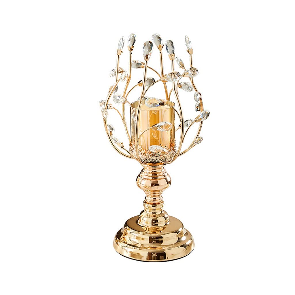 Bougeoirs votifs en verre de cristal nordique TUSUOD M pour table