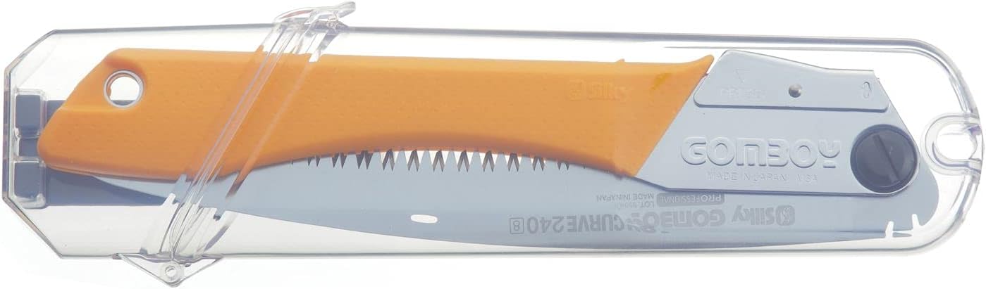 Best Deal Cheap 🛒 Silky GomBoy Curve Professional Folding Saw 240mm, Large Teeth