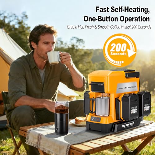 Taingwei Portable Coffee Maker for Dewalt
