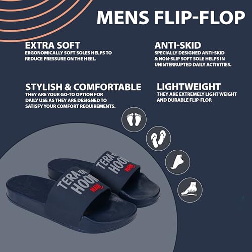 Image of Extra Soft Classic Casual with Regular wear with Ultra Soft & Flexibility Technology Slipper for Men's & Boy's White