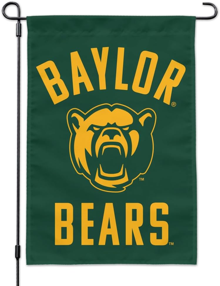GRAPHICS & MORE Baylor University Bears Logo Garden Yard Flag