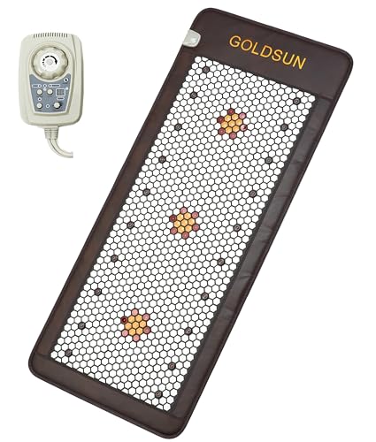 Carefit GoldSun PEMF Therapy Mat for Pain Relief & Infrared Heati...