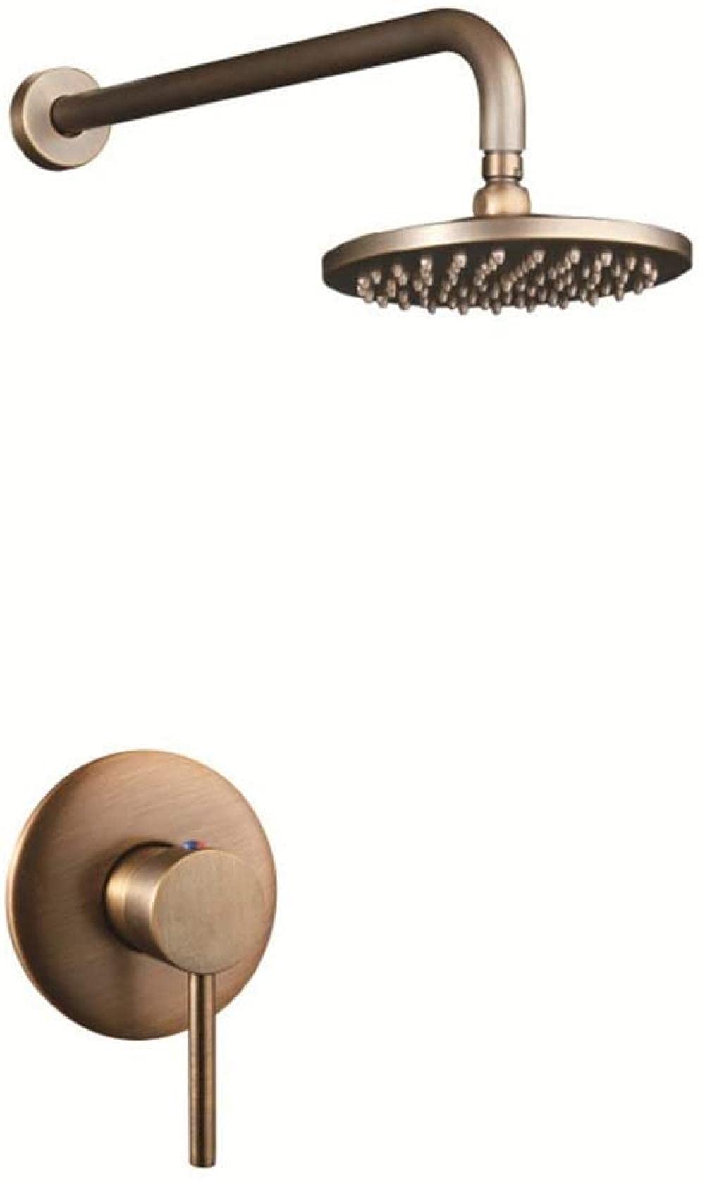 Ensemble de douche dissimulé durable en cuivre pour rénover une salle de bain ancienne