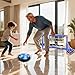 NEUBSAW 4-in-1 Hover Soccer Ball Hockey & Bowling Set, LED Air Floating Sports Toy for Indoor Outdoor Play for Kids Ages 3-12, Birthday for Boys Girls Toddlers