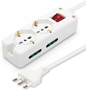 Fanton Presa Dritta Bipolare 16A Smontabile P17/11 – 82570‑E, Corpo - Foto 2