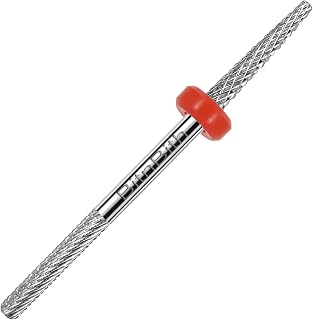 Nail Drill Bit Double Heads Cuticle Nail Drill Bit 3/32" Professional Tungsten Carbide Nail Bit,Safety for Nail Prepare,Dead Skin Cleaner,Manicure Pedicure Nail Supplies Home Salon,Fine