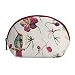 Signare SignLight Floral Tapestry Makeup Bag Travel Cosmetic Bag Brush Bag for Women Girls with Hummingbird and Flower (COSM-HUMM)