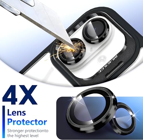 Image of Dsynk Gear Case for iPhone 16 Plus | Compatible with Mag-Safe | Built-in Stand & Lens Protector | Anti-Yellowing, Scratch-Resistant, Crystal Clear Back Cover