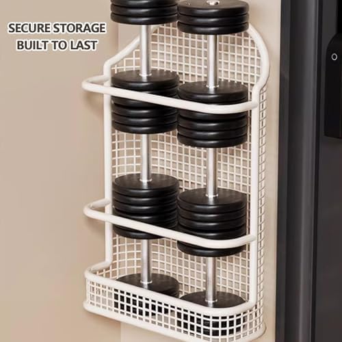 Wall-Mounted Metal Umbrella Holder with Drip Tray, Space-Saving Floating Umbrella Stand for Entryway, Stylish Organizer Bucket for Home & Office