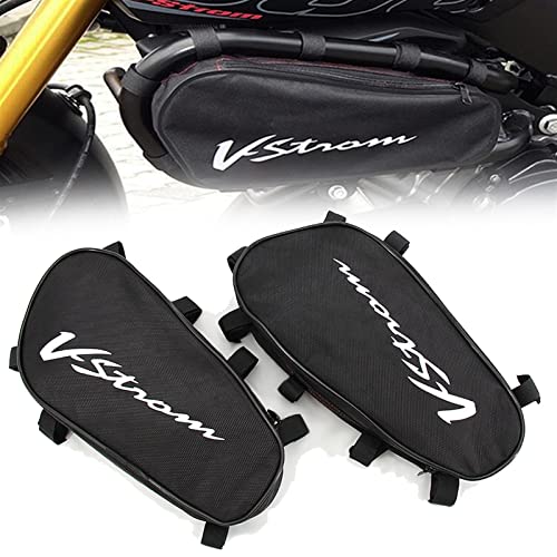 Sac outils Suzuki V-Strom 1000 DL réparation moto étanche cadre crash bar noir