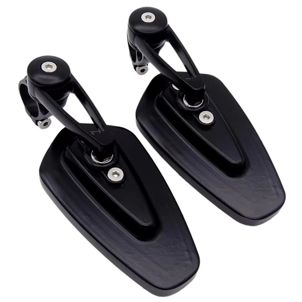 Retroviseur Moto Rétroviseurs En Plastique Pour Motos Sportives Motos De Route Et Choppers (1 Paire) * Accessoires Inclus Rétroviseurs de Moto