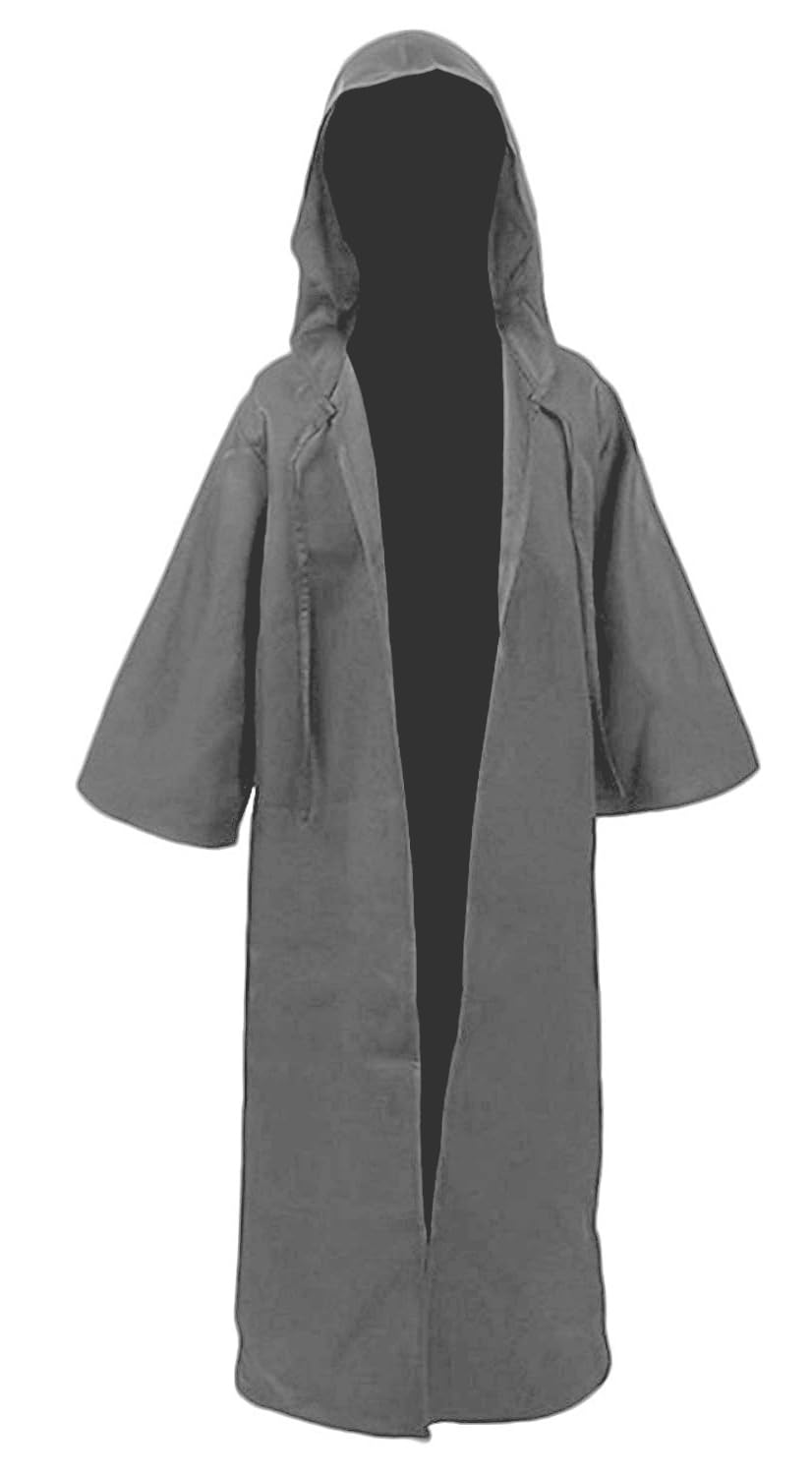 GOLDSTITCH Hooded Robe Cloak Knight Fancy Cool Cosplay Costume