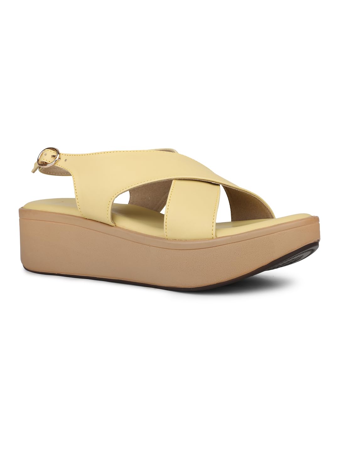 Inc.5 Women Yellow Party And Club Wear Solid Open Toe Platform Heel Sandals Euro-38 (B0DFY8BQ9S) Amazon Price History, Amazon Price Tracker
