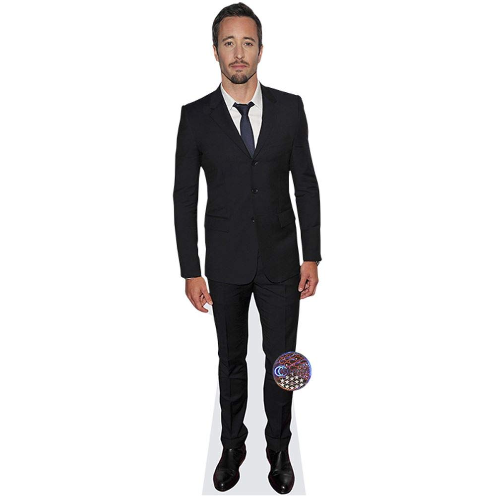 Celebrity Cutouts Mini Size Cutout Alex O'loughlin (Black Suit)