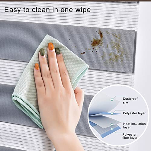 Persianas de cebra a medida con acabado impermeable y protección solar premium 3
