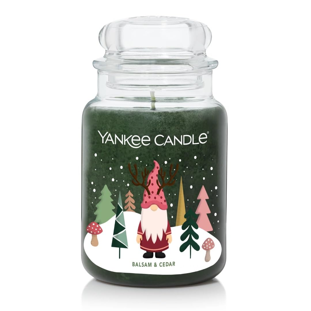 Yankee Candle® Balsam & Cedar - Gnome Antlers Großes Glas 623g