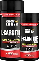 L -Carnitine + L- Tartarato 120 cápsulas de 500 mg