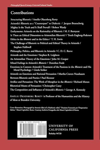 Aristotle's Rhetoric (Philosophical Traditions) (Volume 6) - Image 2