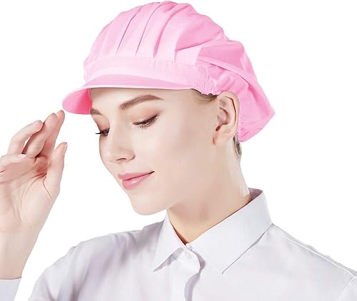 Miniatura 3 de Nanxson 3 sombreros de chef para mujeres y hombres, gorras de chef para trabajo, cocina, cocina, panaderos, sombrero para servicio de alimentos con