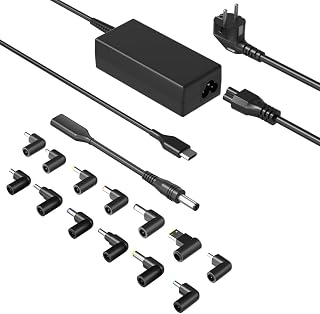 100W USB C Universal Laptop Netzteil für Lenovo HP Dell Acer Asus Toshiba Geteway Samsung MacBook IBM Fujitsu Sony LG MSI Gateway medion Terra Chromebook Notebook Ultrabook Ladekabel Ladegerät