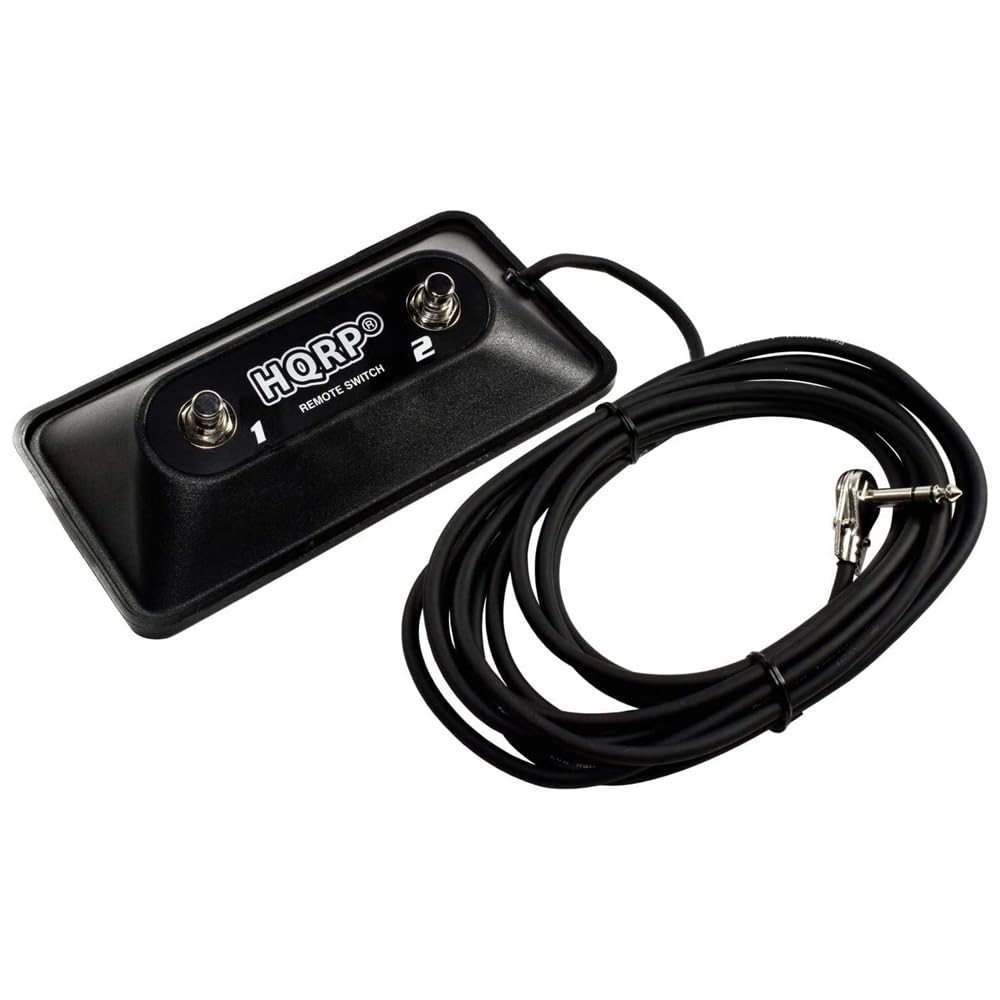 Amazon.com: HQRP Multi-purpose 2-Button Guitar Amp Footswitch