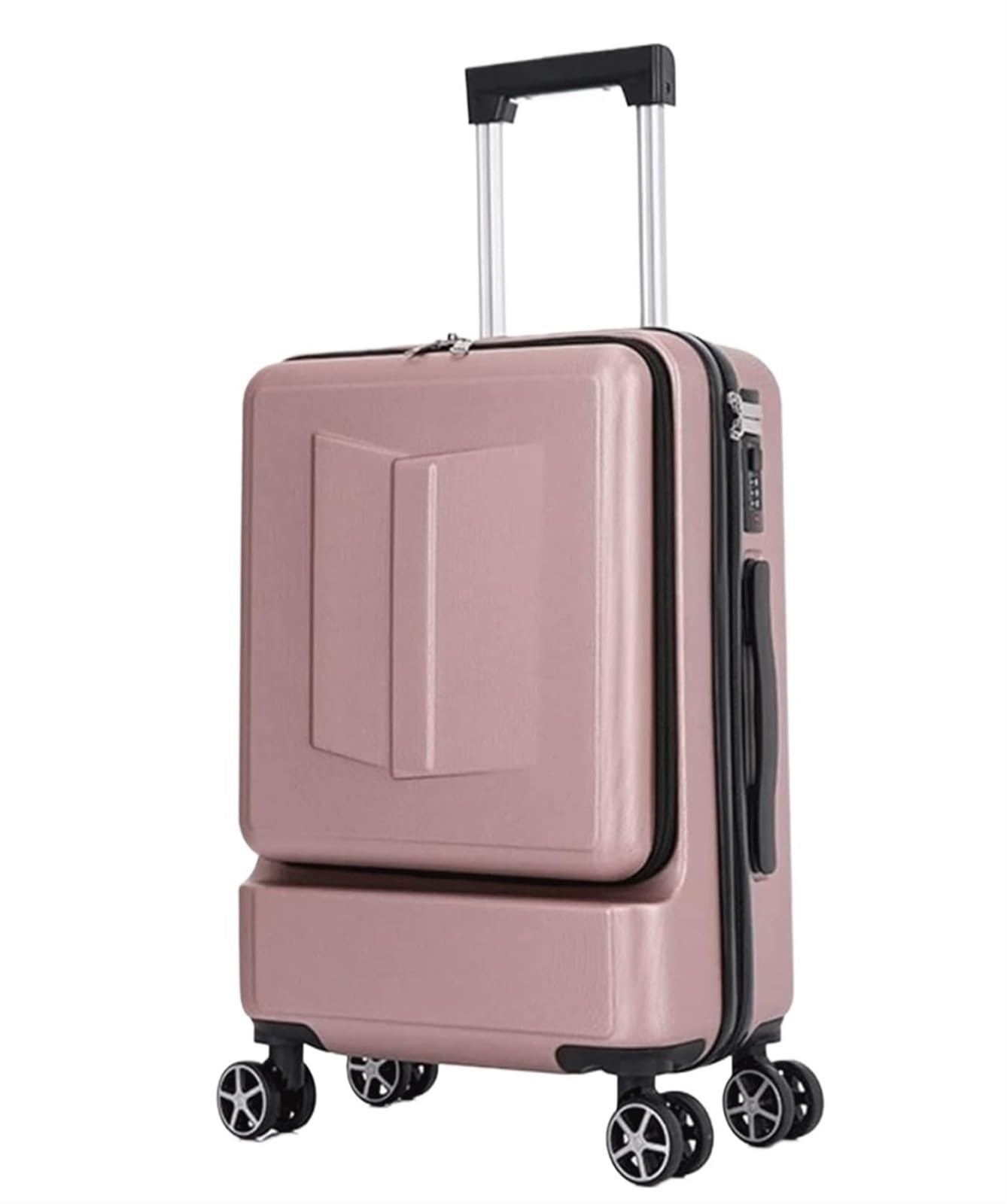 Set di valigie da Viaggio, Bagaglio a Mano Set di valigie per Bagagli Trolley da Viaggio in ABS + PC con Scomparto Tascabile Valigia da Lavoro (Colore : D, Dimensioni : 24")")