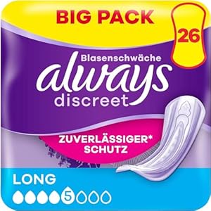 Always Discreet Inkontinenzeinlagen Long 26 Stück