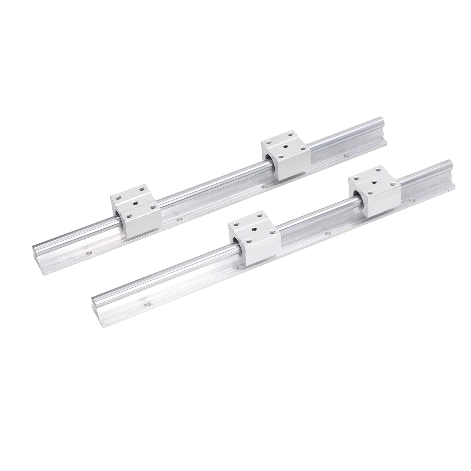 6Pcs Linear Motion Rail Sliding Block Set Smoothly Accurate SBR12UU Linear Motion Supplies for Accuracy Machine