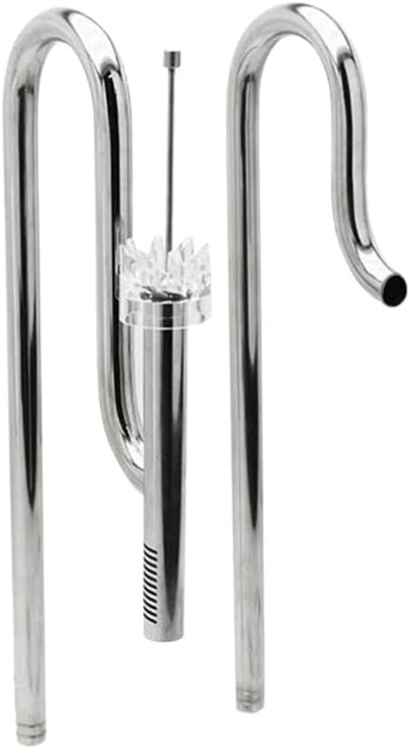 Balacoo Metal Lily Pipe Stainless Steel Inflow Outflow Fish Tank ...