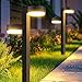 GEARLITE Solarlampen für Außen Garten 4 Pack, 2 in 1 Superhelle Warmweiß Solarleuchten für Außen mit 24 Led, Auto On/Off, IP65 Wasserdichte Solar Gartenleuchten für Weg Rasen Hof Terrasse, Geschenke
