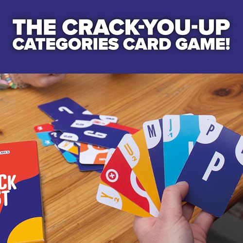 Image of CRACK LIST | Fast-Paced Category Card Game for Family, Friends & Parties | Ages 10+ | 2-8 Players | 30-Min Game | Fun Board Game for Kids & Adults | Perfect for Travel, Game Nights & Pre-Drinks