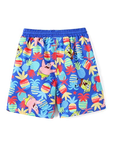 SpongeBob SquarePants Family Matching Swimwear Set, UPF 50+ Quick-Dry Beachwear for Girls，Boys,Women & Men, Multicolor3