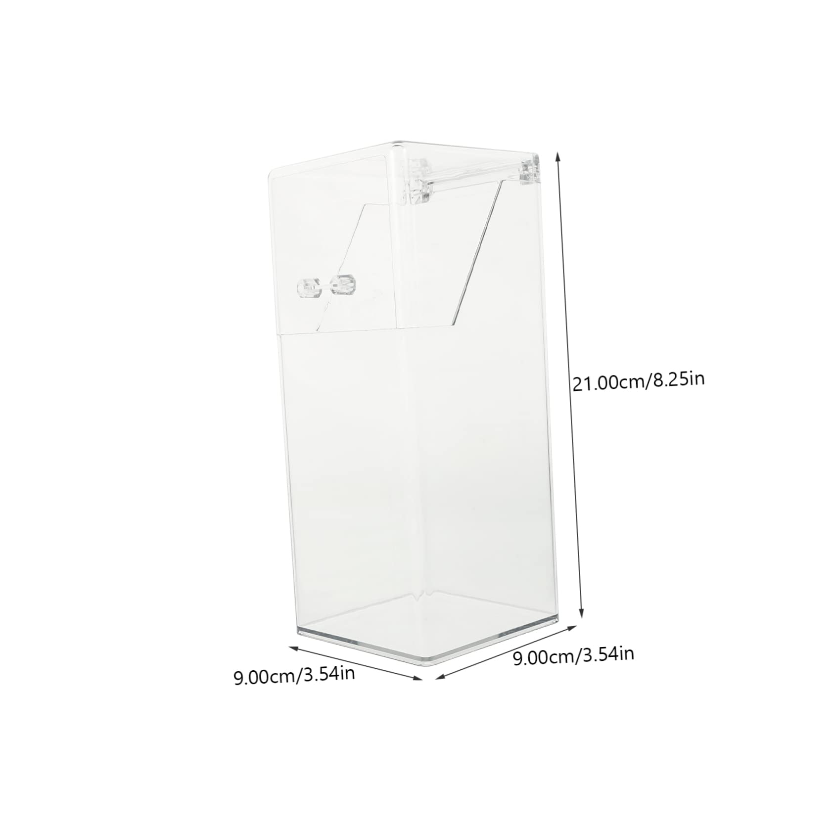 Veemoon Cubo Para Guardar Cosméticos Transparente Caja Para Guardar Maquillaje Contenedor Para Brochas Para Organizar Herramientas De Escritorio El Baño