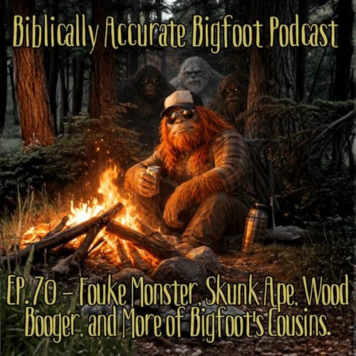EP. 70 - Fouke Monster, Skunk Ape, Wood Booger, and More of Bigfoot's Cousins.
