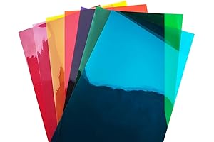 7-Colors Window Film Color Rainbow Adhesive Privacy Tint Sheets