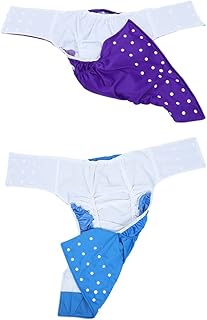 ibasenice 2 Pçs Fraldas De Pano Para Adultos Pós-Parto Fraldas Descartáveis Roupas Íntimas De Bolso Para Adultos Produtos Para Incontinência Fraldas De Algodão Para Idosos Fraldas Para