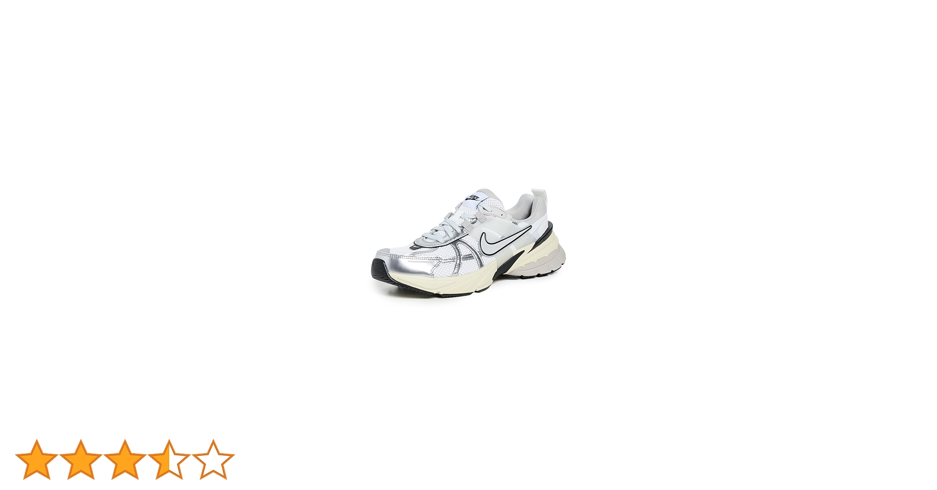 【入手困難】23.5 NIKE W V2K RUN \"WHITE SILVER Nike V2K Run Women's Shoes, Summit White/Metallic Silver