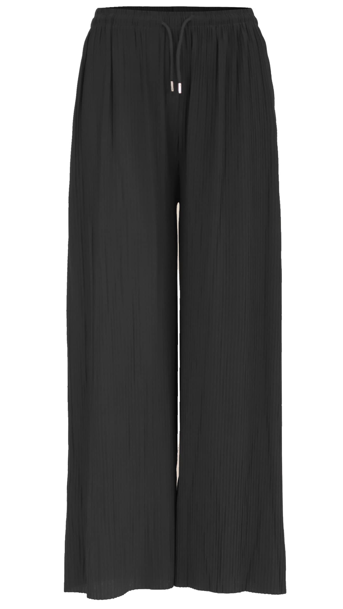 Van Der Rich ® - Weite Plissee Hose High Waist und Verstellbar Bänder - Damen