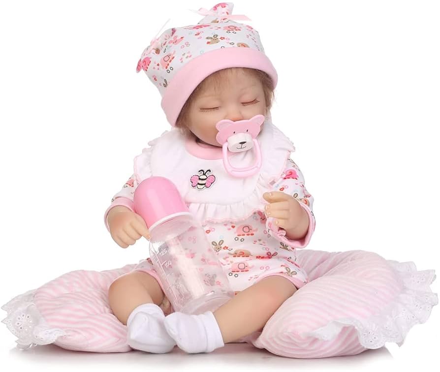 樹脂粘土　☆.・°スリープベビー☆.:*・°リボーンドール Amazon | LONIAN 本物そっくりのリボーンベビードール 19インチ