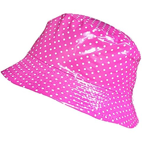 TOUTACOO Chapeau de Pluie Rose Fuschia Cover
