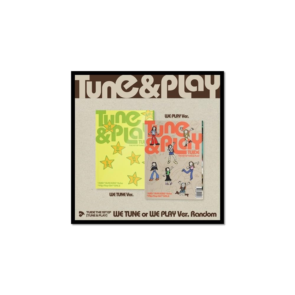 TUIDE TUNE & PLAY [Photobook Ver.] The 1st EP, Random Ver.