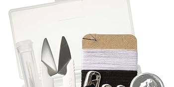 無印良品 22点セット 無印良品 携帯用ソーイングセット 約37×63×12mm 1箱（10個入