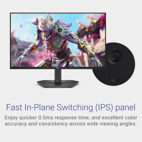 Image of Dell 24 240Hz Gaming Monitor - SE2426HG - 23.8-inch FHD (1920x1080) 240Hz Display, in-Plane Switching (IPS) Technology, AMD FreeSync Premium, TUV 3-Star, 2X HDMI, DisplayPort 1.4, Tilt