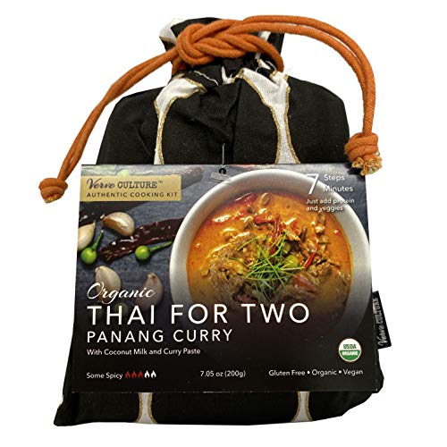 Verve Culture Thai for Two - Panang Curry, Thai Meal Kit USDA Organic, Vegan, Gluten-Free - Made in...