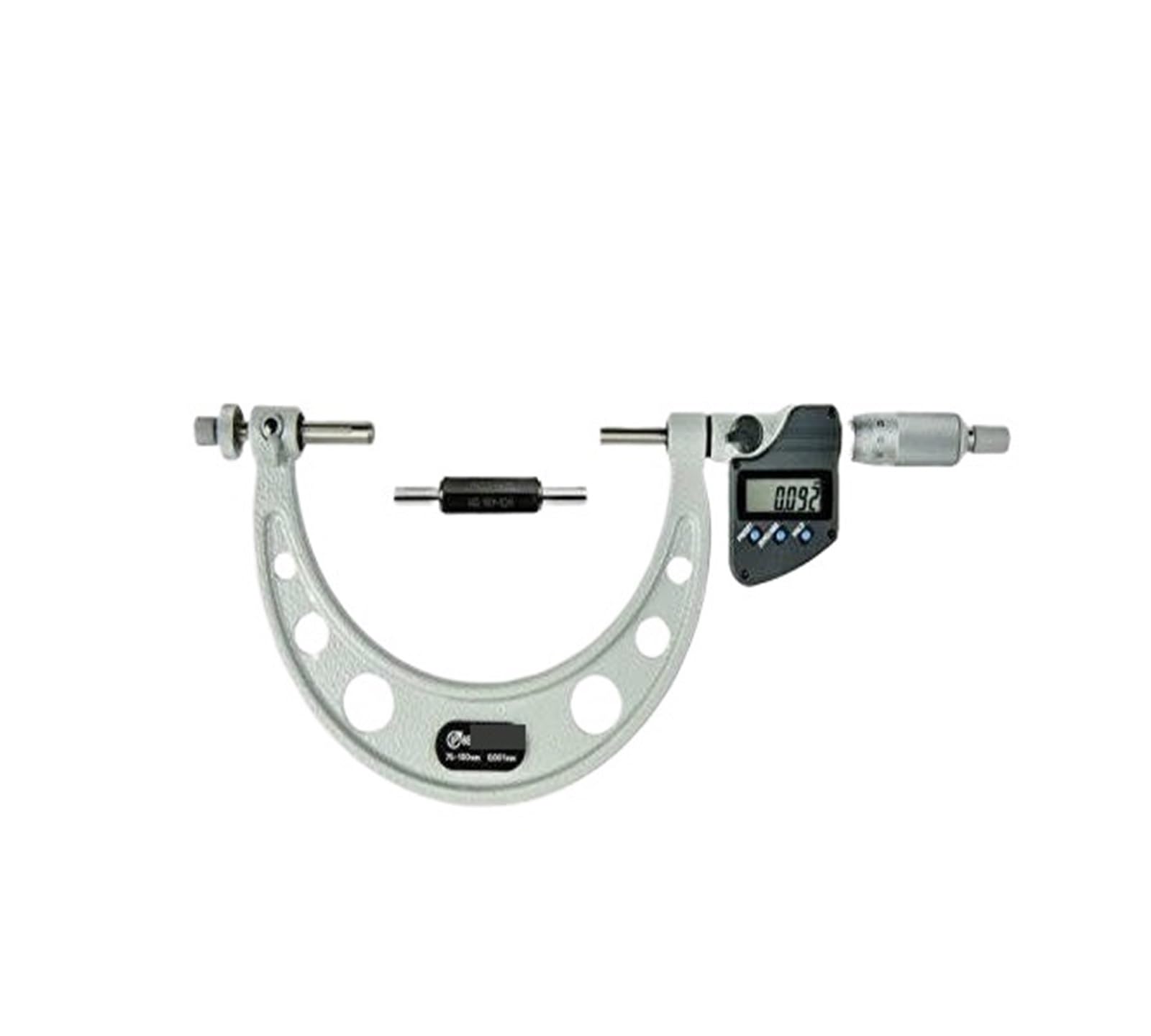 Micrómetro de engranajes 324-254-30, 75-100 mm, graduación 0,001, for metalurgia, ingeniería y control de calidad