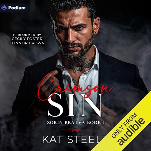 Crimson Sin Audiolivro Por Kat Steele capa