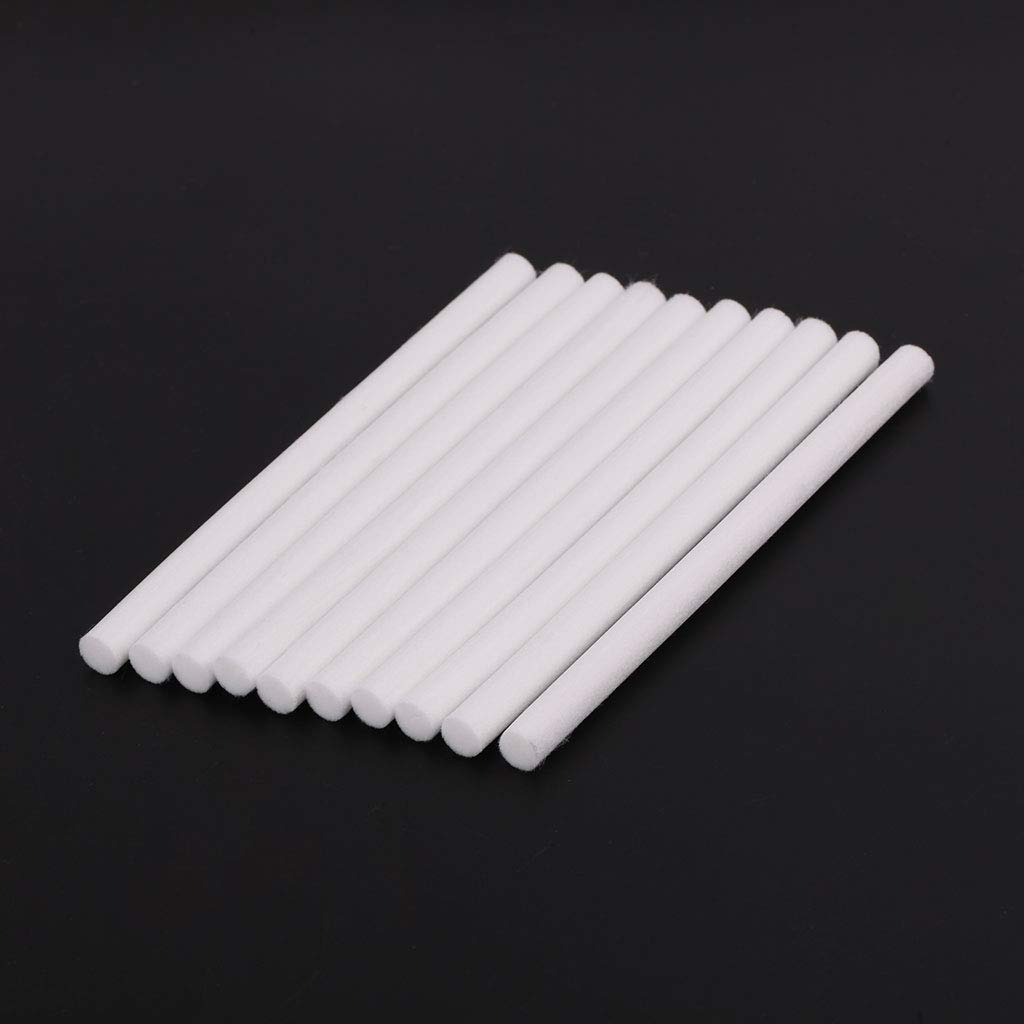 fexxkg 10pcs 8 * 130mm Humidifiers Cotton Swab for USB Air Ultrasonic Humidifier