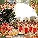 Blueweenly 12 Pieces Christmas Reindeer Stuffed Animal 8 Inch Christmas Elk Stuffed Animal Toys Animal Stuffed Plush Dolls Party Birthday Gifts Party Decoration Gift for Xmas