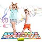 klavier matte test 🎹【PERFECKTE LERNSPIELZEUG】- Musik Decke kann das musikalische Interesse Ihres Kindes steigern und die Hand- und Fußkoordination verbessern, wenn es jung ist. Es ist auch eine gute körperliche Übung. Babys können auf dieser Musik Decke kriechen, springen, treten, tanzen und Lieder schreiben.
